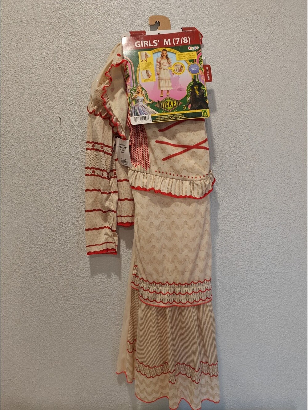Girls' Medium (7/8) Nessarose Child Costume from Wicked